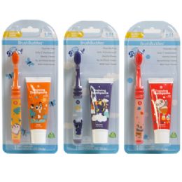 24 pieces Toothpaste & Toothbrush Assorted Universal Baby Kungfu Panda, Madagascar, How To Train Your Dragon - Toothbrushes and Toothpaste
