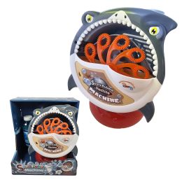 12 pieces 8 inch Shark Bubble Machine - Bubbles