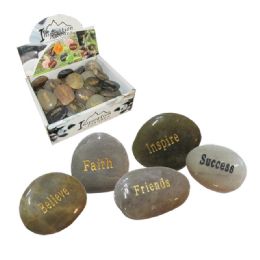 48 pieces Inspirational River Stones - Rocks, Stones & Sand