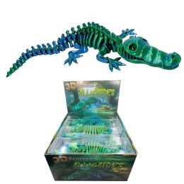 12 pieces 3d Printed Alligator Fidget - Animal & Reptiles