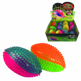 12 pieces 6" Flashing Football - Sports Toys