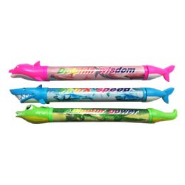 24 pieces 18 inch Assorted Sealife Pump Action Water Gun - Water Guns