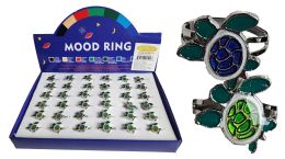 36 Wholesale Turtle Shaped Mood Ring