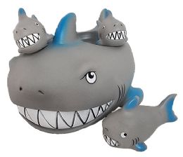 12 pieces 8 inch Shark 4 Pc Bathtub Toy Set - Baby Toys