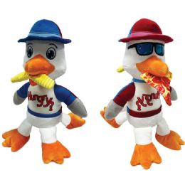 24 pieces 10" 2-Sided Seagull Plush W/french Fry & Pizza W/sound - Plush Toys