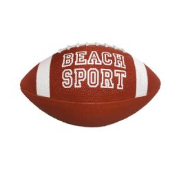 24 pieces 11" Brown Rubber Football - Sports Toys