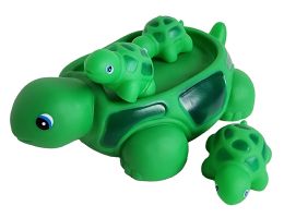 12 pieces 8 inch Turtle 4 Pc Bathtub Toy Set - Baby Toys