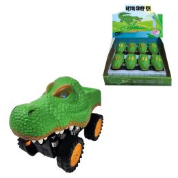 8 pieces 5.5" Friction Gator Chomp 4x4 Truck - Animal & Reptiles