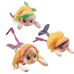 24 pieces Plush Swimming Mermaid On A Leash - 6 Asst. Colors - Plush Toys