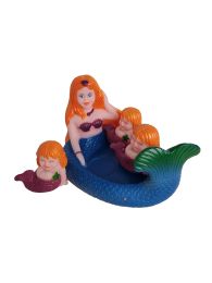 12 pieces 8 inch Mermaid 4 Pc Bathtub Toy Set - Baby Toys