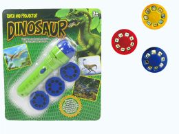 24 pieces Dinosaur Projector Flashlight - Flash Lights