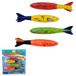 12 pieces 4 Dive Torpedo Beasts - Goggles & Pool Toys