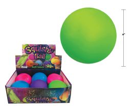 12 Wholesale 4 inch Jumbo Squishy Ball