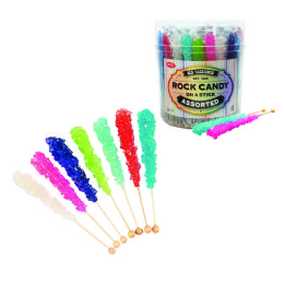 48 Wholesale Rock Candy (asst. Flavors)