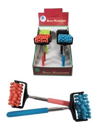 12 pieces Extendable Back Massager (asst. Colors) - Back Scratchers and Massagers