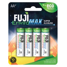 24 pieces Fuji Enviromax Super Alkaline Aa  4-Pack - Batteries