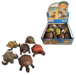 24 pieces 5 inch Stretchy TurtlE-Asst. - Slime & Squishees
