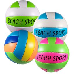 25 Wholesale #5 Neon Leather Volleyball