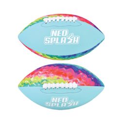 25 pieces 8.5" Rainbow Neoprene NeO-Splash Football - Sports Toys