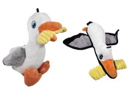 24 pieces 12 inch Seagull Squeaky Dog ToY-Asst Styles - Pet Toys