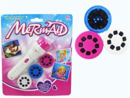 24 pieces Mermaid Projector Flashlight - Flash Lights