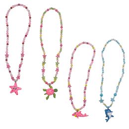 12 Wholesale Fimo Sealife NecklacE-4 Asst. Styles