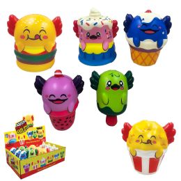 12 pieces Stretch Food Axolotl - Slime & Squishees