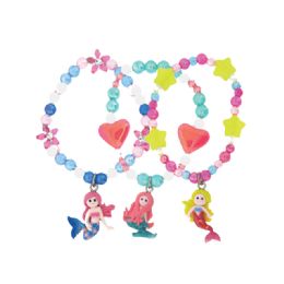 12 Wholesale Fimo Mermaid BraceleT-3 Asst. Styles