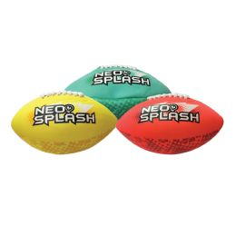 24 pieces 10.5" Eva Football W/splash Print - Sports Toys