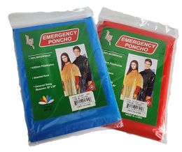 50 pieces Emergency Poncho - Umbrellas & Rain Gear
