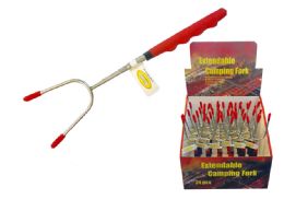 24 pieces Extendable Camping Fork - BBQ supplies