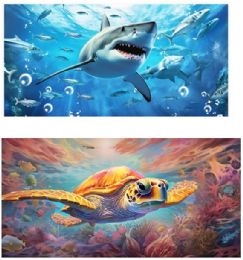 12 pieces 60" X 30" Beach Towel Assortment 2 - Beach Towels