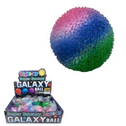12 Wholesale Galaxy Spike Squishy Ball - Asst. Colors