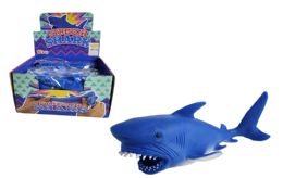12 pieces 8 inch Stretch Shark - Slime & Squishees