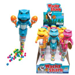 12 Wholesale Wacky Shark W/candy