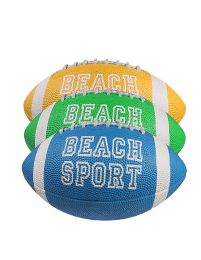 24 pieces 11" Neon/white Rubber Football - Sports Toys