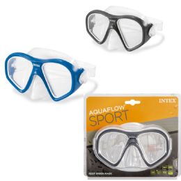 12 Wholesale Intex Aquaflow Sport Reef Rider Mask (ages 14+) (55977e)