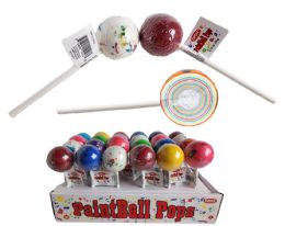 24 Wholesale Giant Jawbreaker Paintball Pop