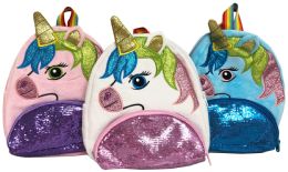 12 pieces 13" Unicorn Backpack - Backpacks 15" or Less