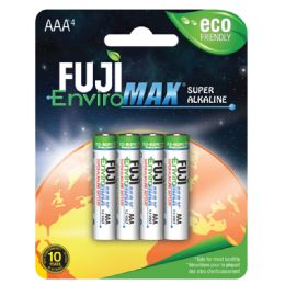 24 pieces Fuji Enviromax Super Alkaline Aaa  4-Pack - Batteries
