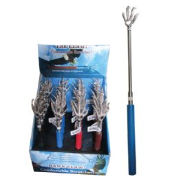 24 pieces Hawk Claw Extendable Back Scratcher (asst. Colors) - Back Scratchers and Massagers
