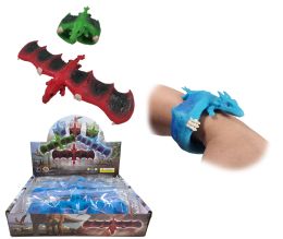 12 Wholesale 8.5 inch Dragon Slap Bracelet - Asst.