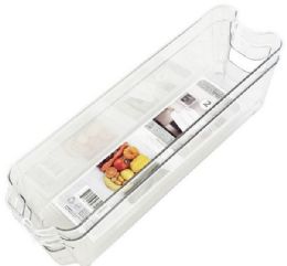 12 Pieces Clear Fridge Bins 2pk - Organizer