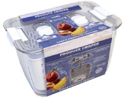 12 Pieces Clear Vegetable Storage White - Organizer