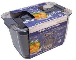 12 Pieces Clear Vegetable Storage Gray - Organizer