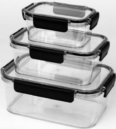 12 of Pet Rectangular Storage Set 3pk