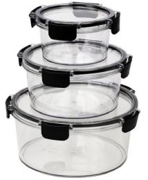 12 of Pet Round Storage Set 3pk
