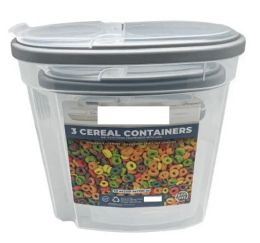 12 of 3 Piece Set Cerial Containers