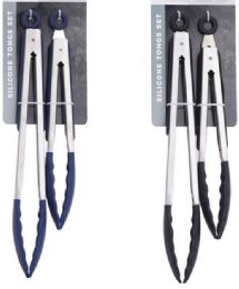12 Pieces 12 + 9 Inch Food Tong Set - Kitchen Gadgets & Tools