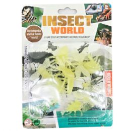 24 pieces Glow In The Dark Insect Toys Set - Glow in the Dark